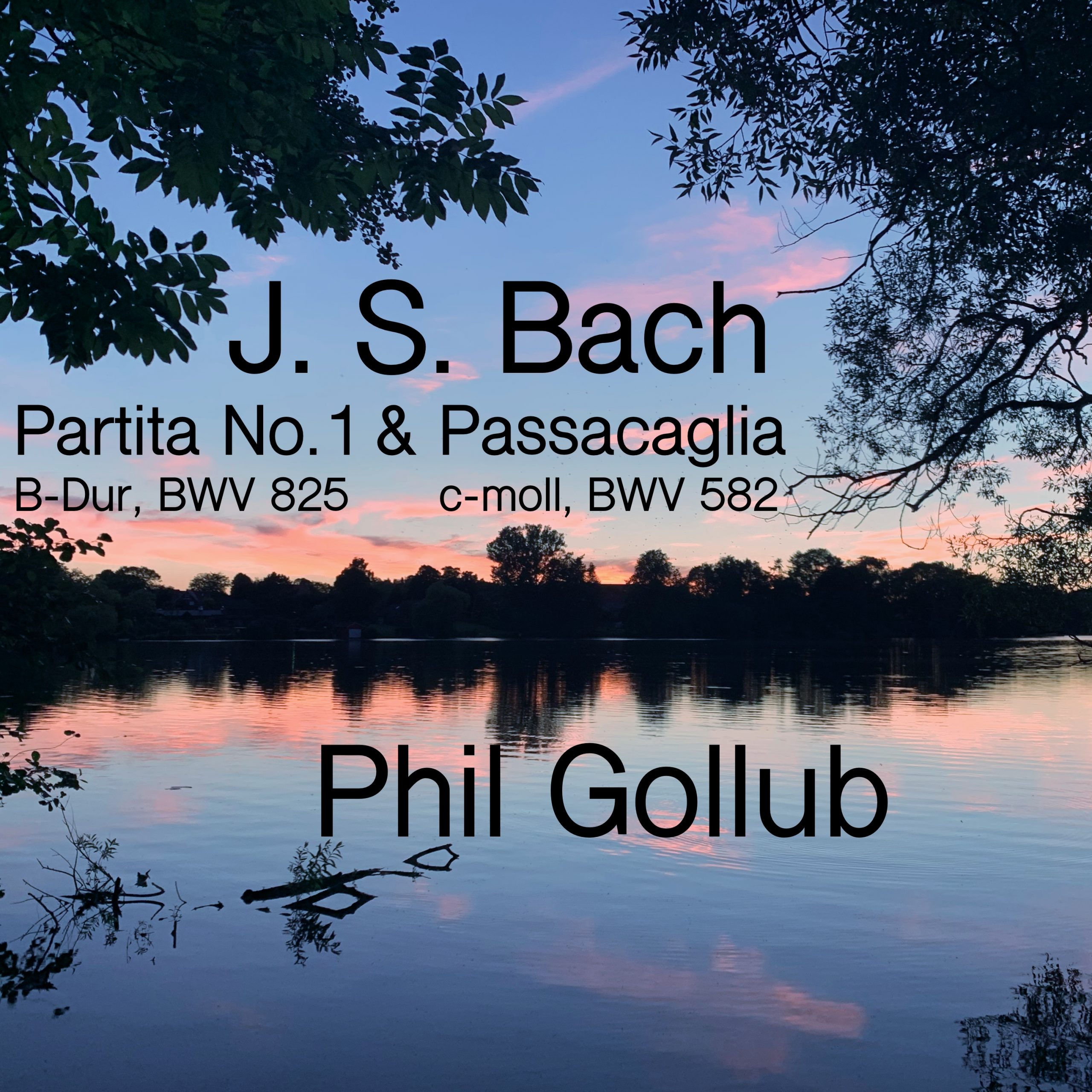 Neuankündigung: Phil Gollub spielt Werke von Johann Sebastian Bach auf Spotify etc.